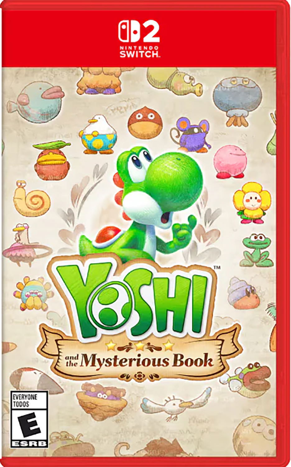 Yoshi and the Mysterious Book Game Cart